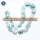 Yiwu Knotted Statement Necklace Hot Sale Handmade Raw Stone Necklace